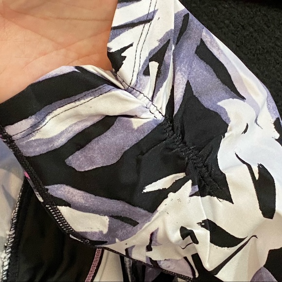 Calvin Klein Performance womens workout leggings pants wicking Large ruched hem - Picture 5 of 6